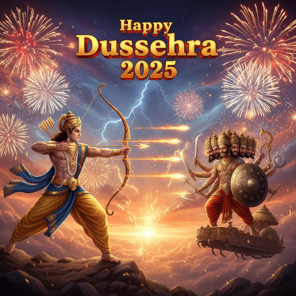 Heartfelt Happy Dussehra 2025 messages