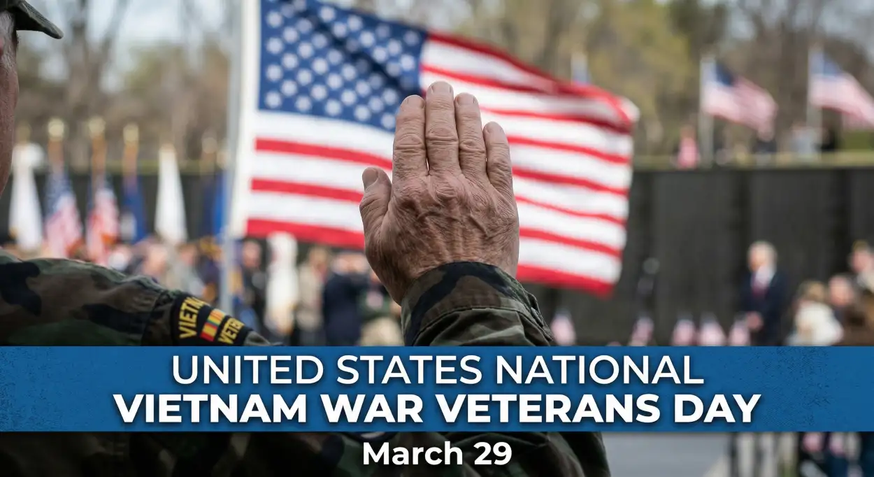 Free Download Heartfelt Vietnam Veterans Day Messages Usa - High Quality United States National Vietnam War Veterans Day Image