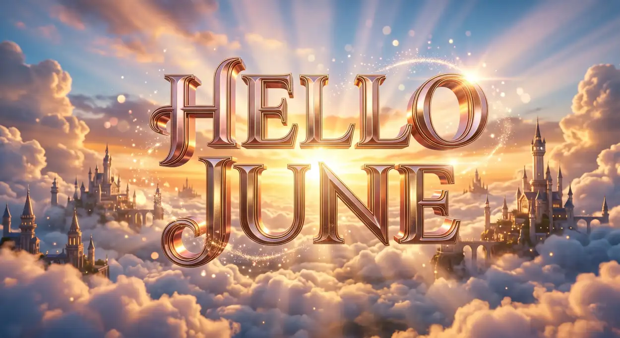 Free Download Hello June Beautiful Sunshine Wallpaper - High Quality Hello June Image
