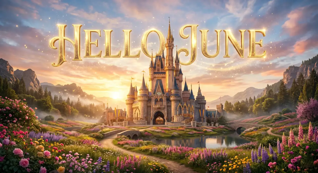 Free Download Hello June Flower Garden Images - High Quality Hello June Image