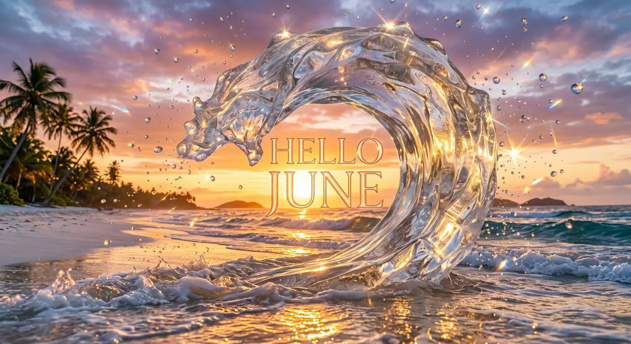 Free Download Hello June Social Media Banner Design - High Quality Hello June Image