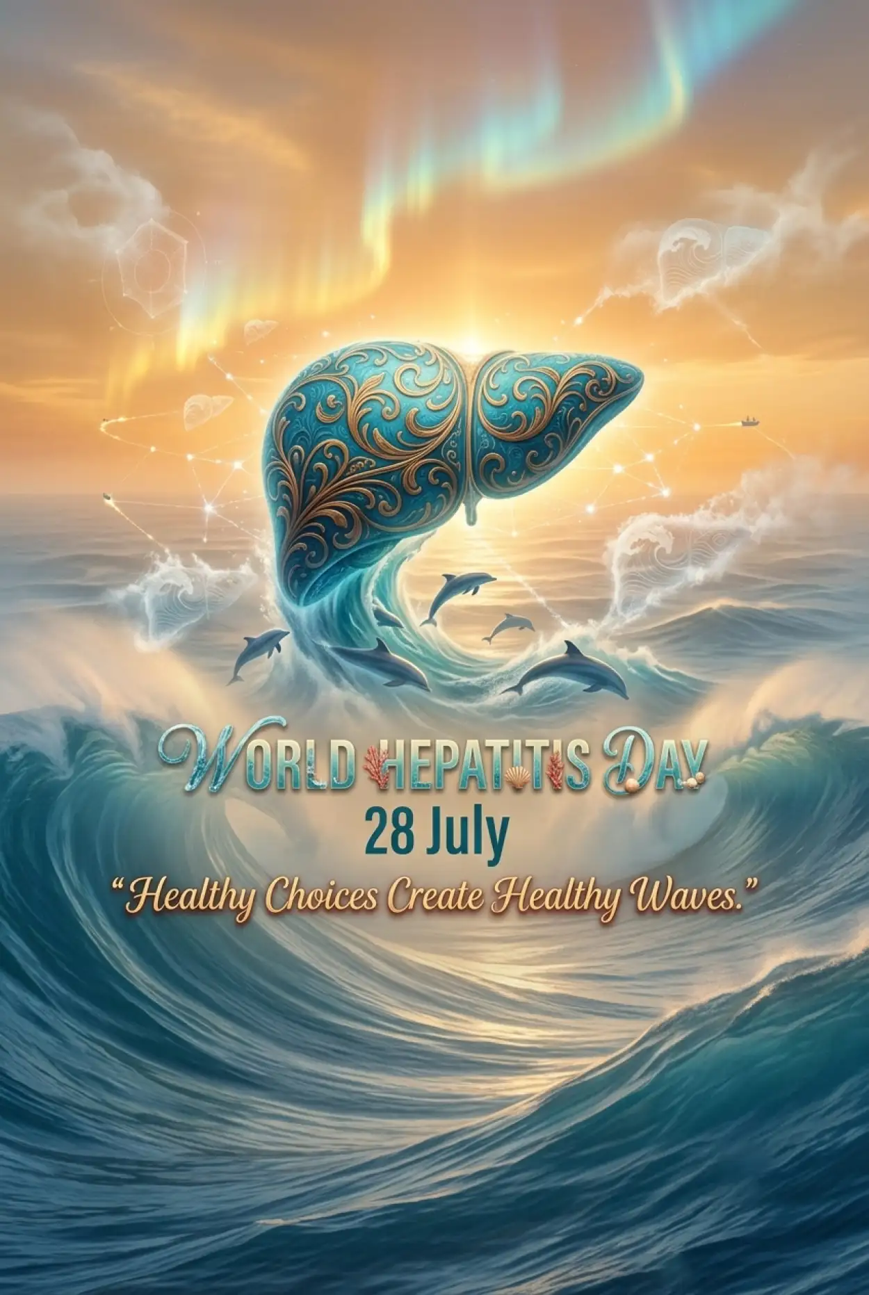 Free Download Hepatitis Screening Awareness Design - High Quality World Hepatitis Day 2026 Image