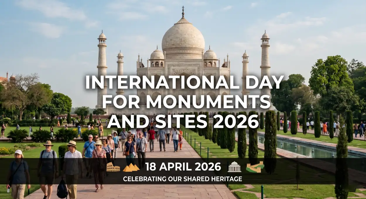 Free Download Heritage Monuments Of India Images - High Quality International Day For Monuments And Sites 2026 Image