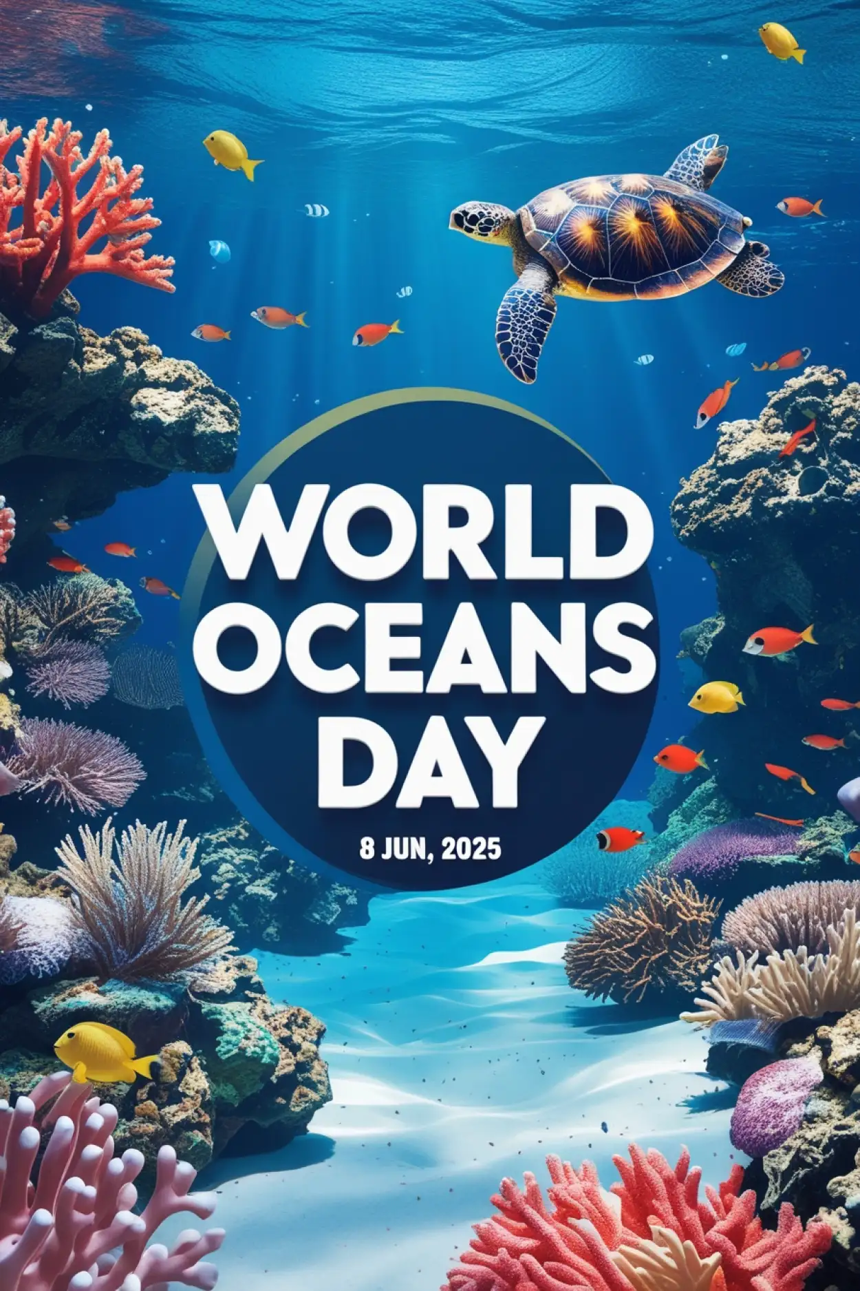high quality ocean theme background image