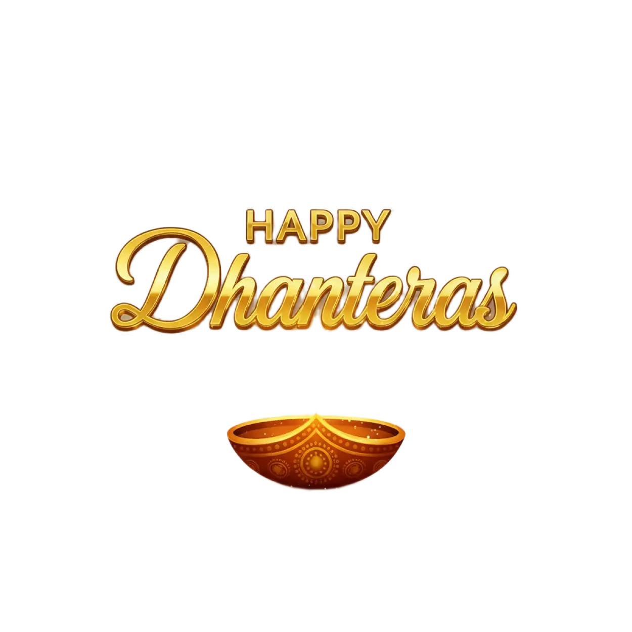 high resolution happy dhanteras png transparent