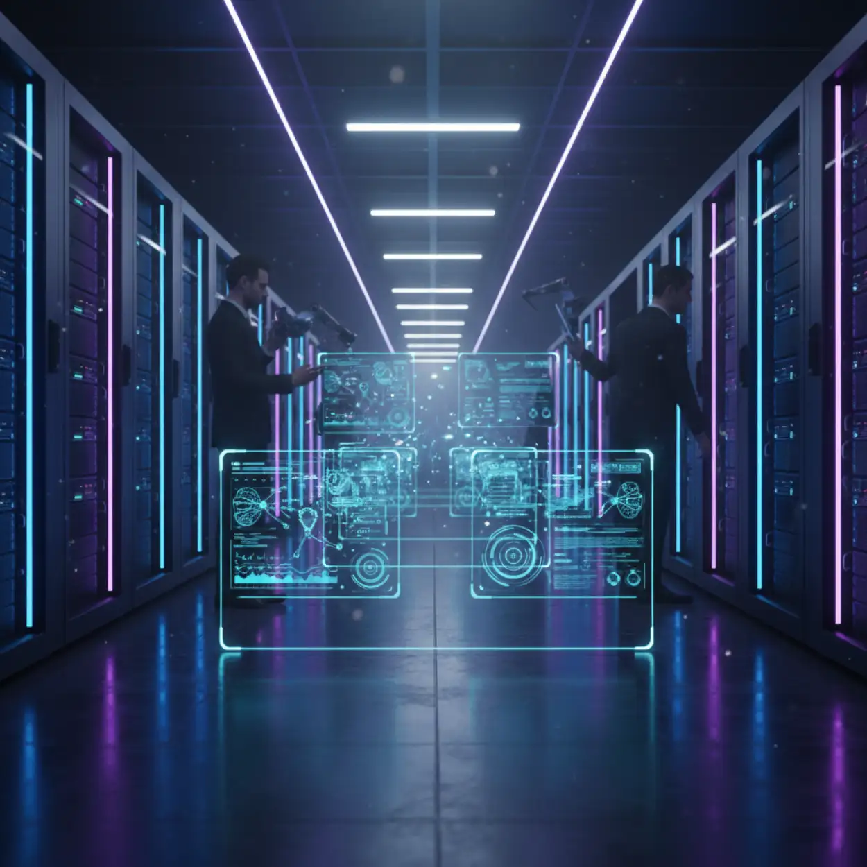 Free Download High Tech Ai Business Background - High Quality Ai Business Background Background