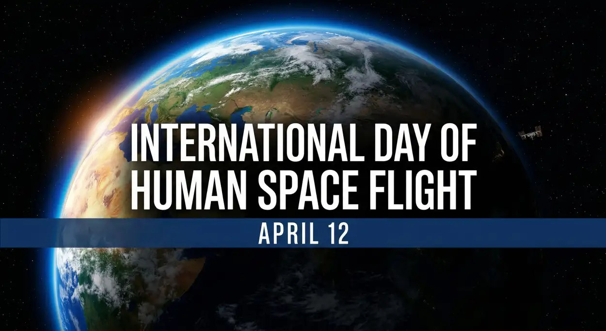 Free Download History Of International Human Space Flight Day - High Quality International Day Of Human Space Flight 2026 Image