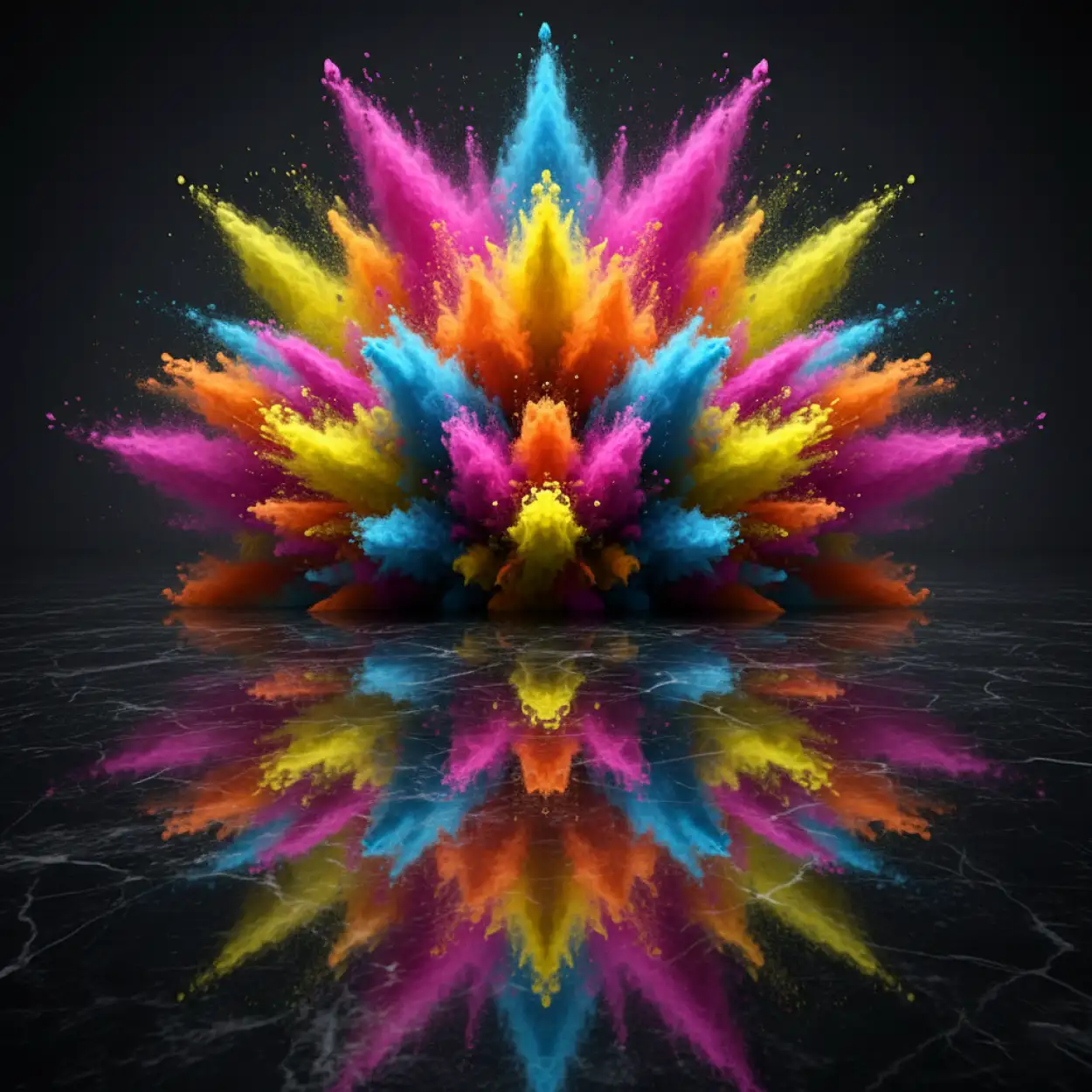 Free Download Holi Background With Artistic Color Wave - High Quality Holi Background Background Image