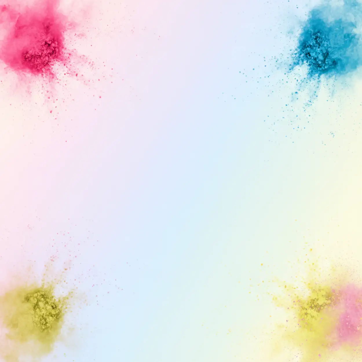 Free Download Holi Background With Watercolor Splash - High Quality Holi Background Background Image