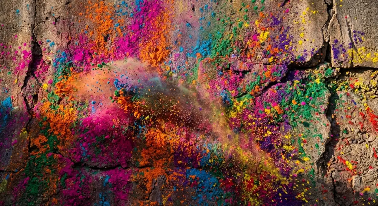 holi poster background 4k wallpaper