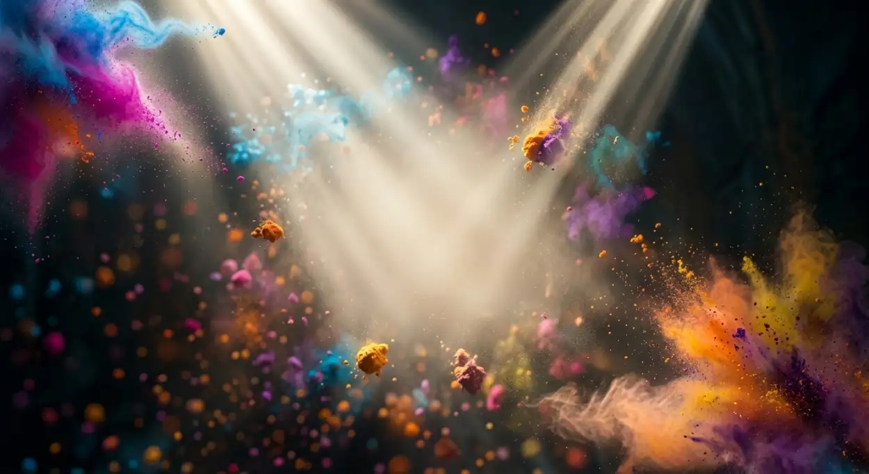 holi poster background editable psd template