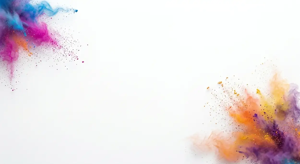 holi poster background minimal design