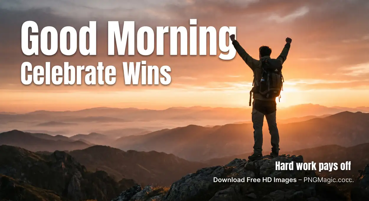 Free Download How To Achieve Success Morning Motivation - High Quality Good Morning Motivation For Success Image