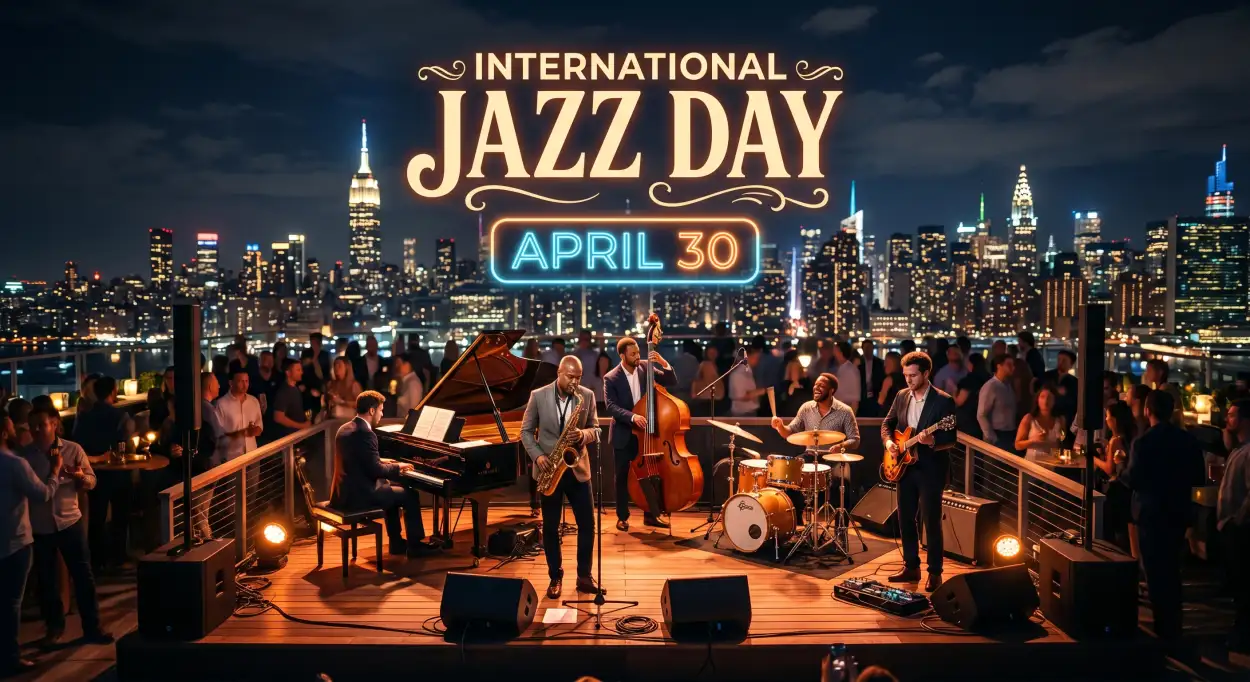 Free Download How To Celebrate Jazz Day 2026 - High Quality International Jazz Day 2026 Image
