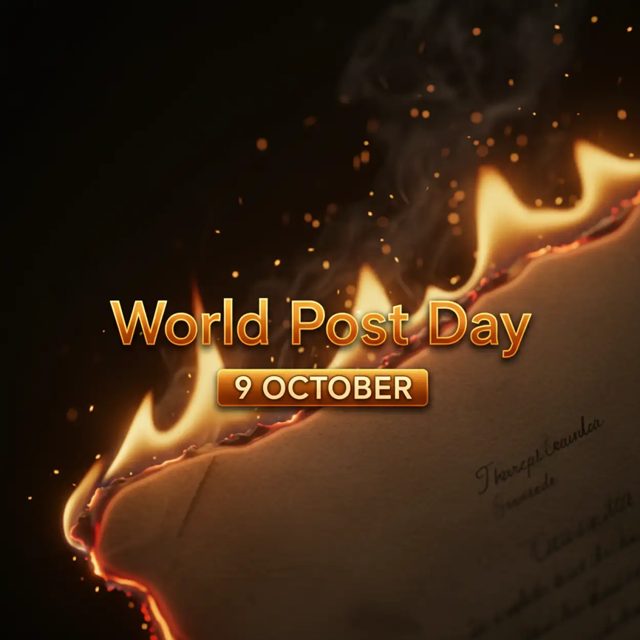 how to celebrate world post day in office