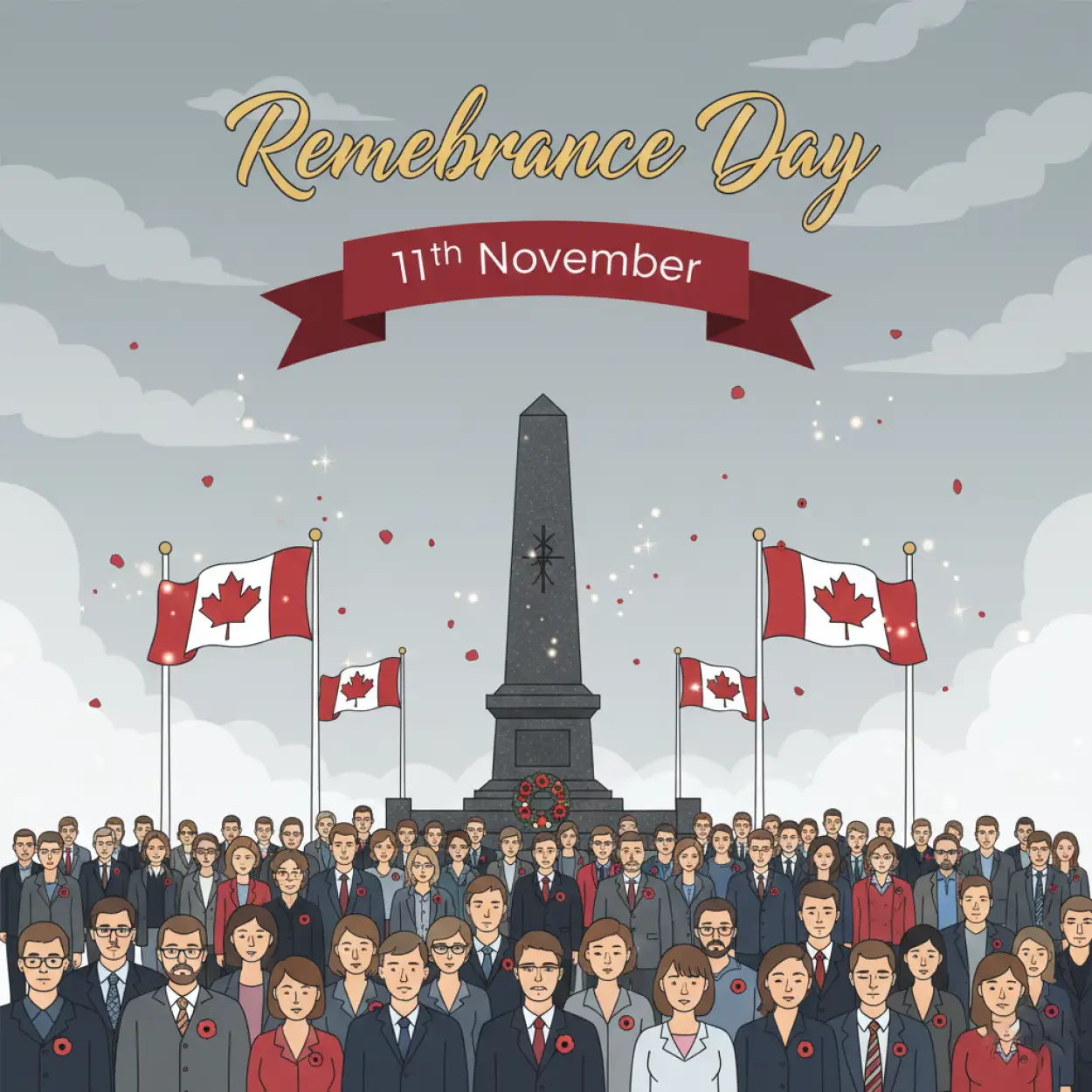how to observe remembrance day in schools
