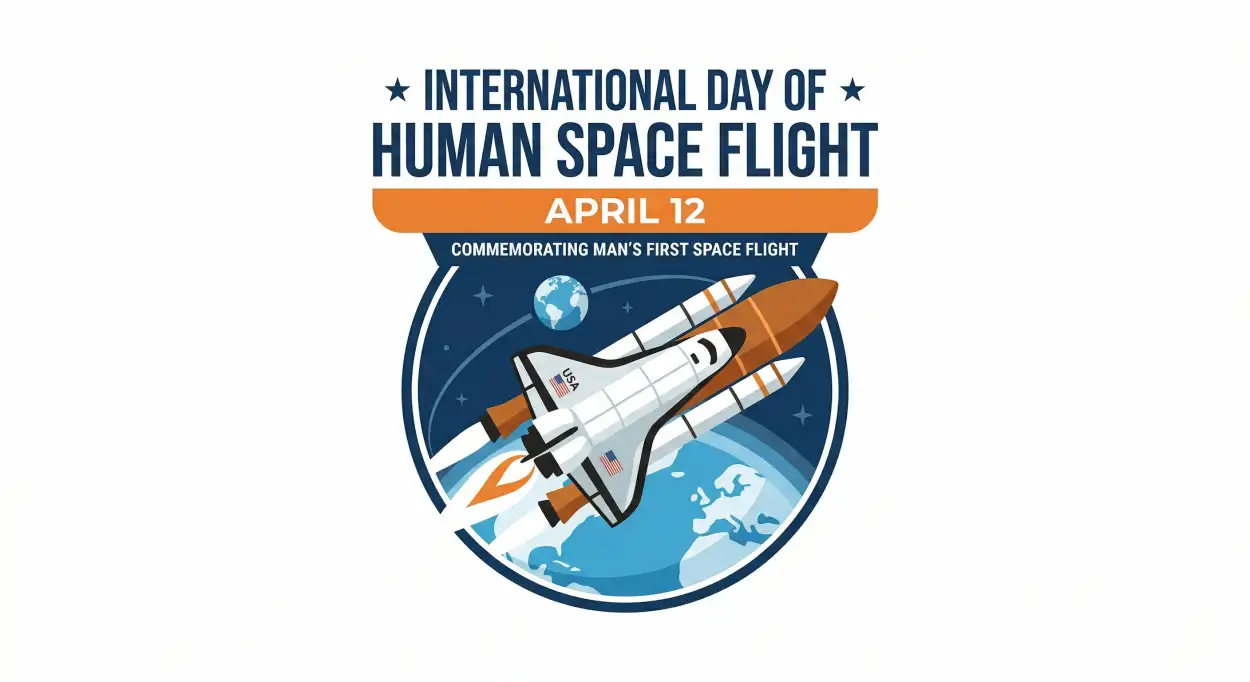 Free Download Human Space Flight Day Celebration In Schools - High Quality International Day Of Human Space Flight 2026 Image