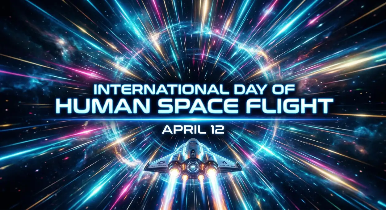 Free Download Human Space Flight Day Reel Script Ideas - High Quality International Day Of Human Space Flight 2026 Image