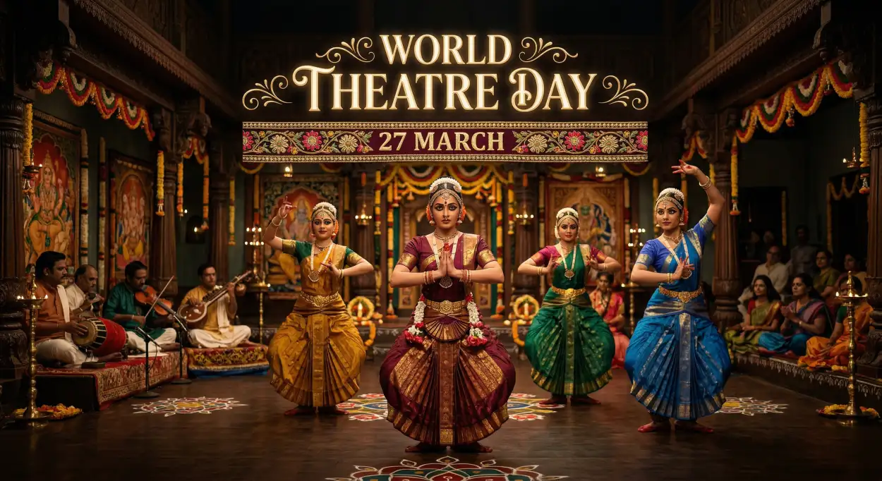 Free Download Importance Of Theatre In Society - High Quality World Theatre Day Image