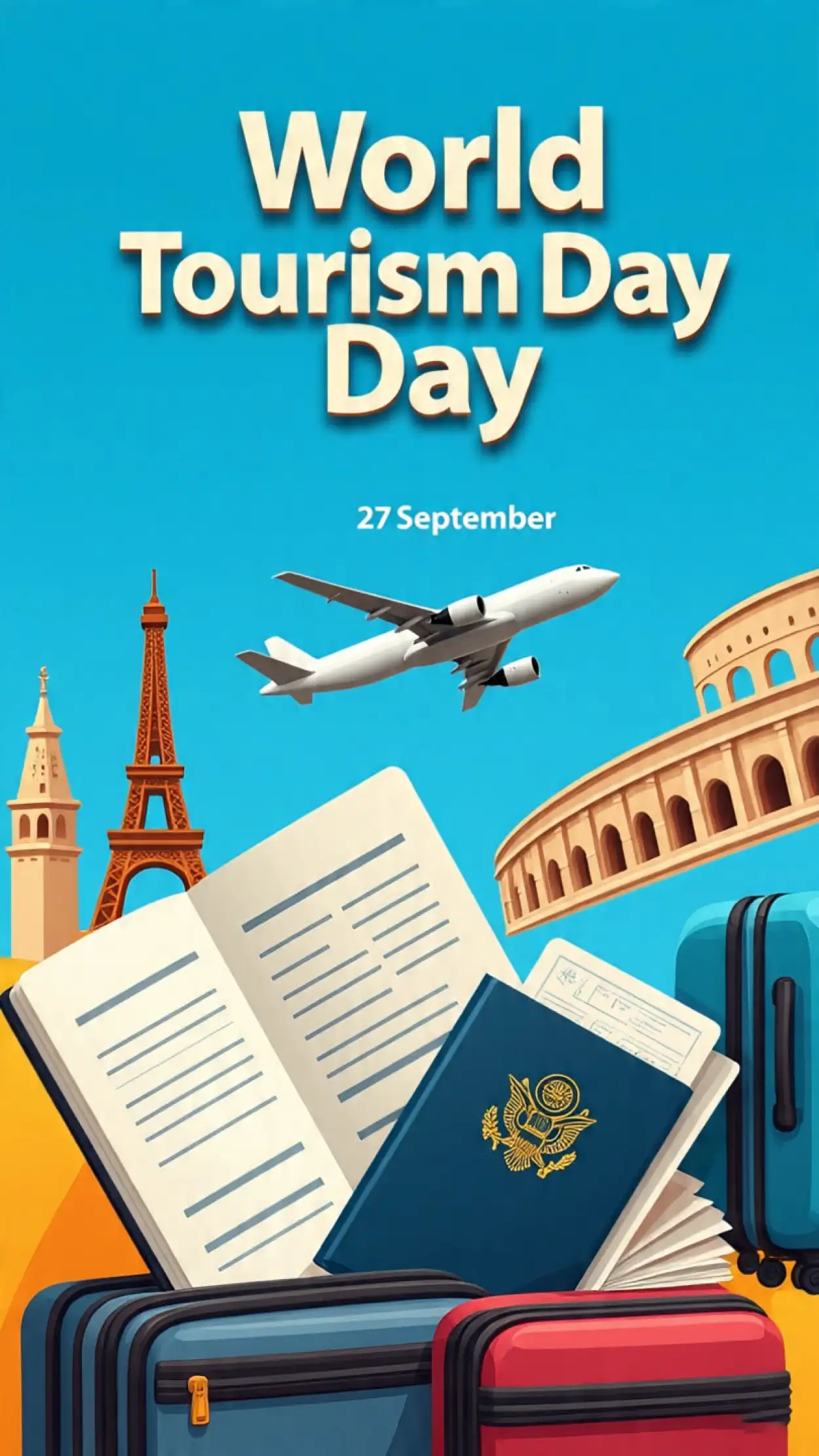 Importance Of World Tourism Day In Sustainable Travel - Royalty Free World Tourism Day Image | Pngmagic Free Download Importance Of World Tourism Day In Sustainable Travel - High Quality World Tourism Day Background