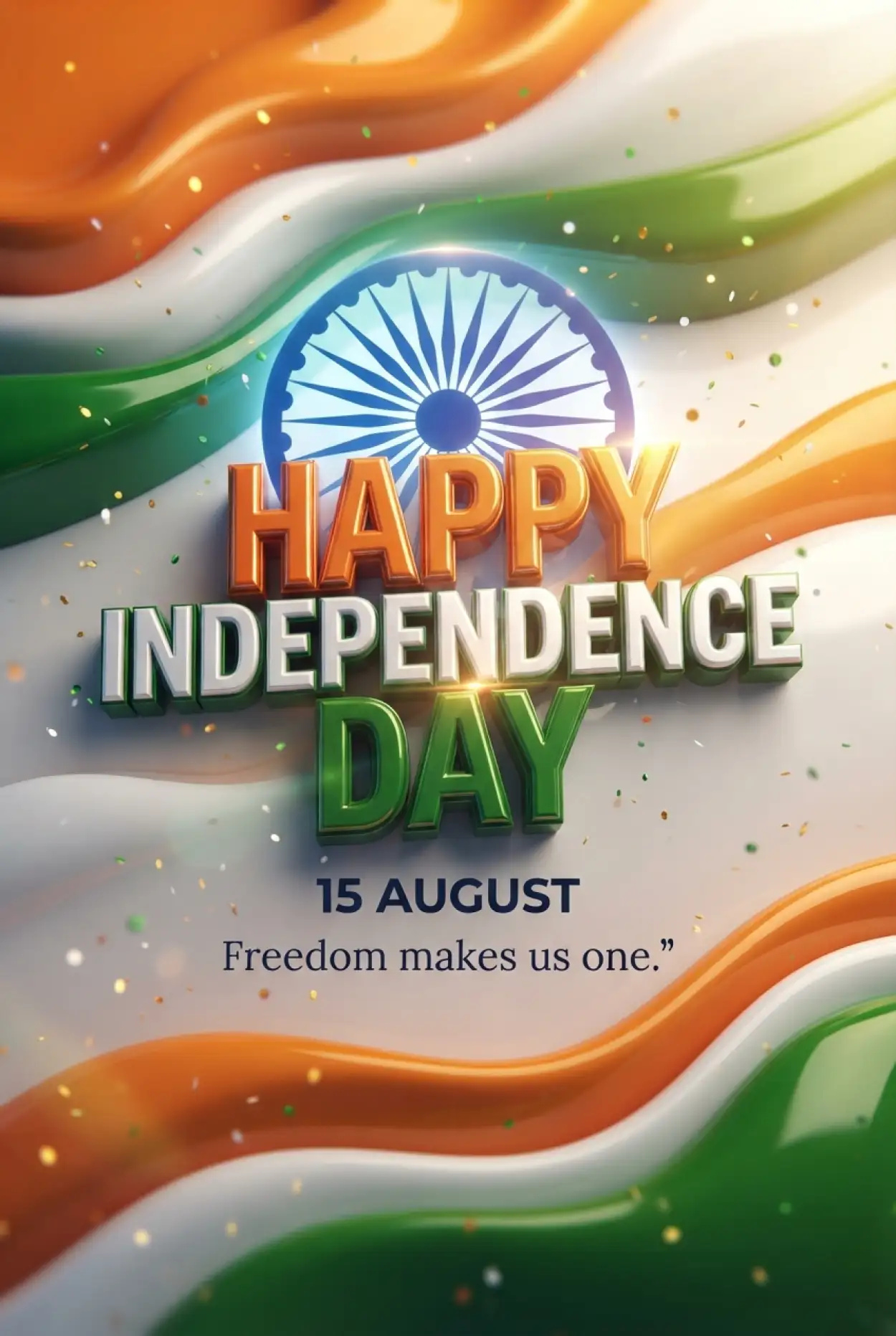 Free Download Independence Day 2026 Office Wishes - High Quality Indian Independence Day Wishes 2026 Image