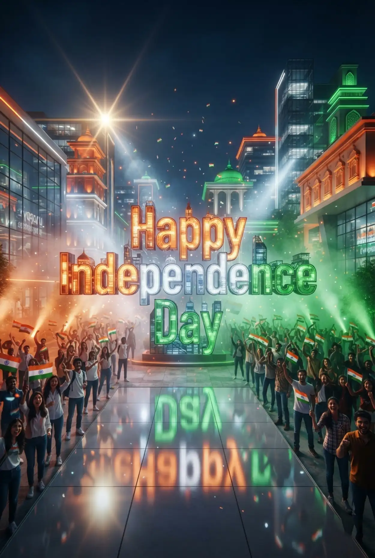 Free Download Independence Day Instagram Post Design 2026 - High Quality Independence Day Poster 2026 Image