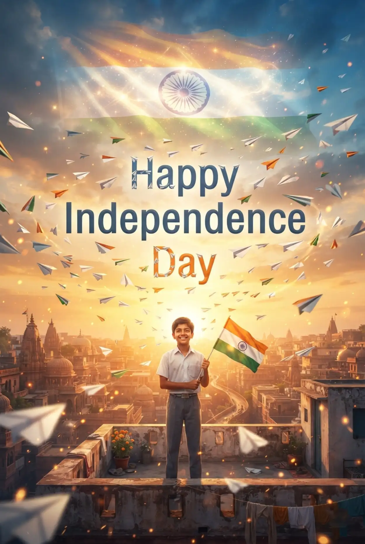 Free Download Independence Day Poster For Office 2026 - High Quality Independence Day Poster 2026 Image