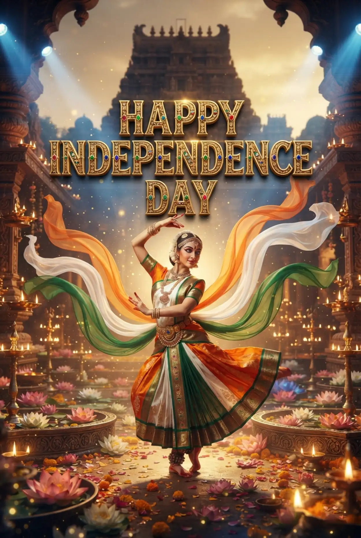 Free Download Independence Day Wishes 2026 Tricolor Images - High Quality Indian Independence Day Wishes 2026 Image