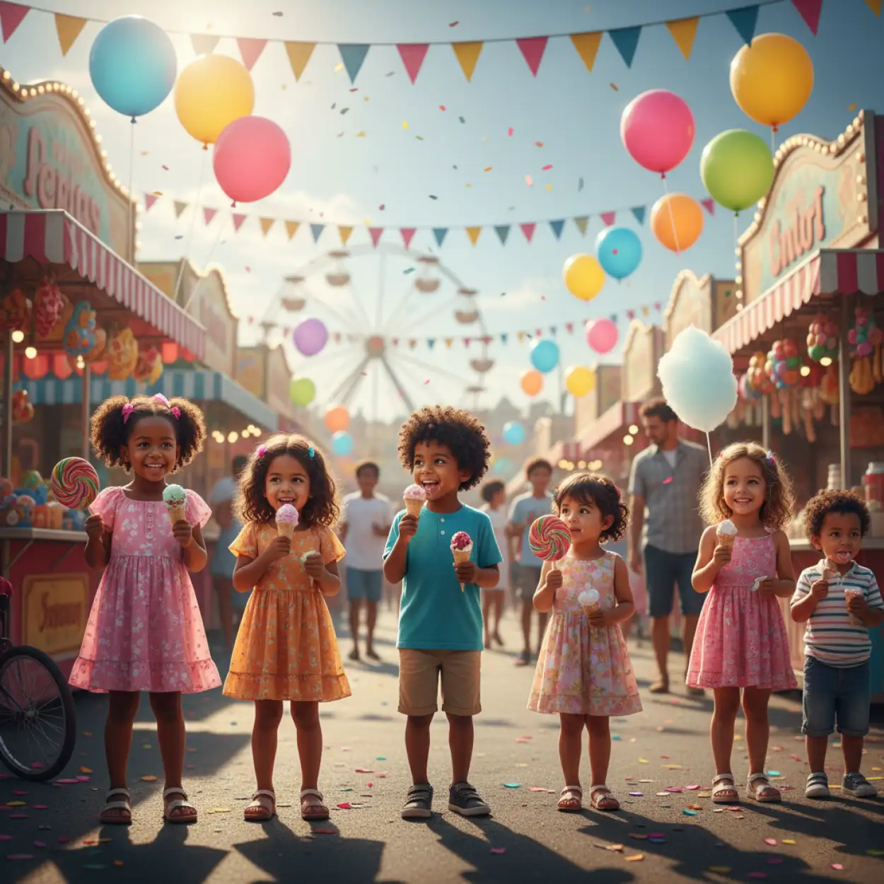 indian children day tricolor theme background