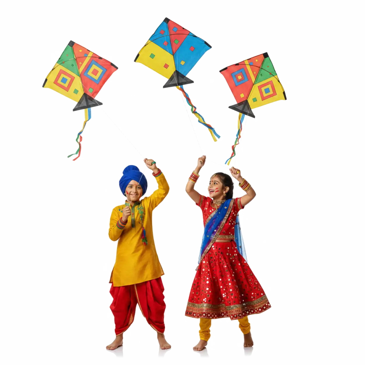 indian culture kite flying png image