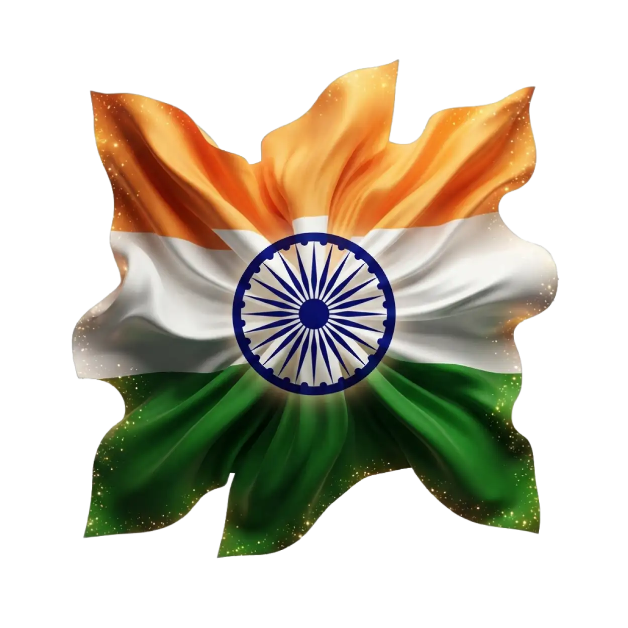 Free Download Indian Flag Celebration Decoration Png - High Quality Indian Flag Png Transparent PNG
