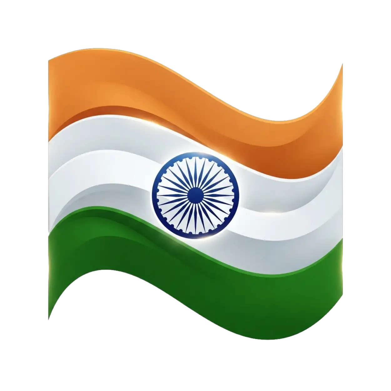 Free Download Indian Flag Icon Png - High Quality Indian Flag Png Transparent PNG
