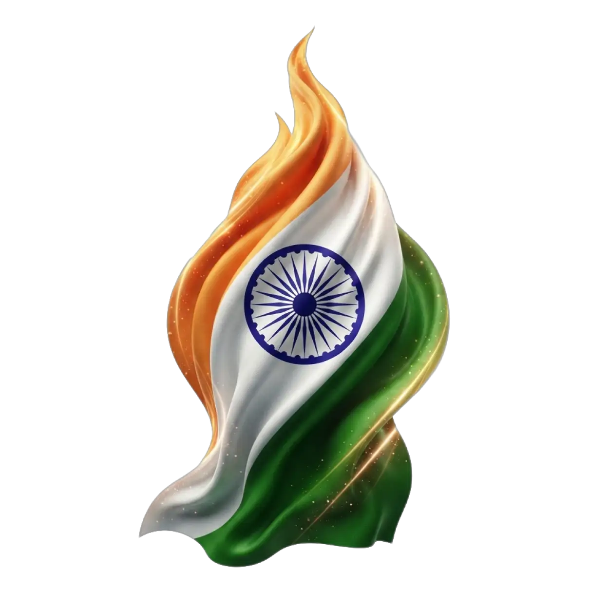 Free Download Indian Flag Png For Graphic Design - High Quality Indian Flag Png Transparent PNG