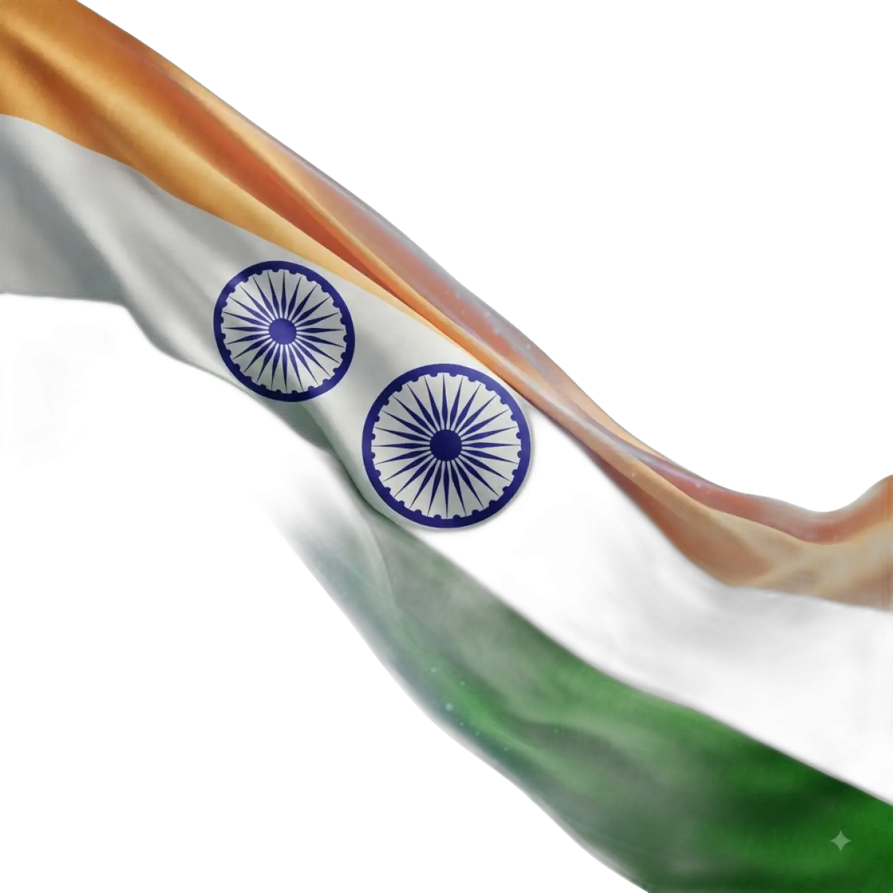Free Download Indian Flag Png For Photo Editing - High Quality Indian Flag Png Transparent PNG