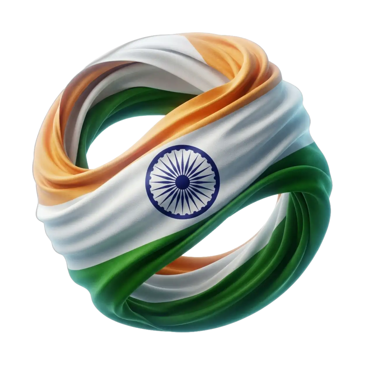 Free Download Indian Flag Ribbon Png - High Quality Indian Flag Png Transparent PNG