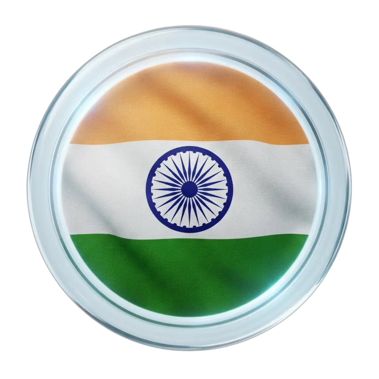 Free Download Indian Flag Round Png Transparent - High Quality Indian Flag Png Transparent PNG