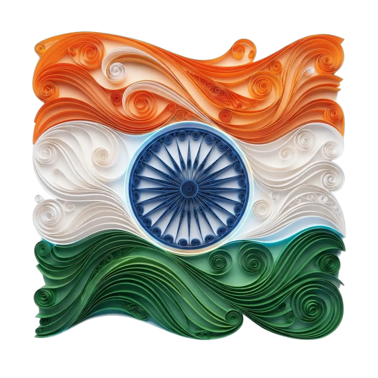 Free Download Indian Flag Watercolor Png - High Quality Indian Flag Png Transparent PNG