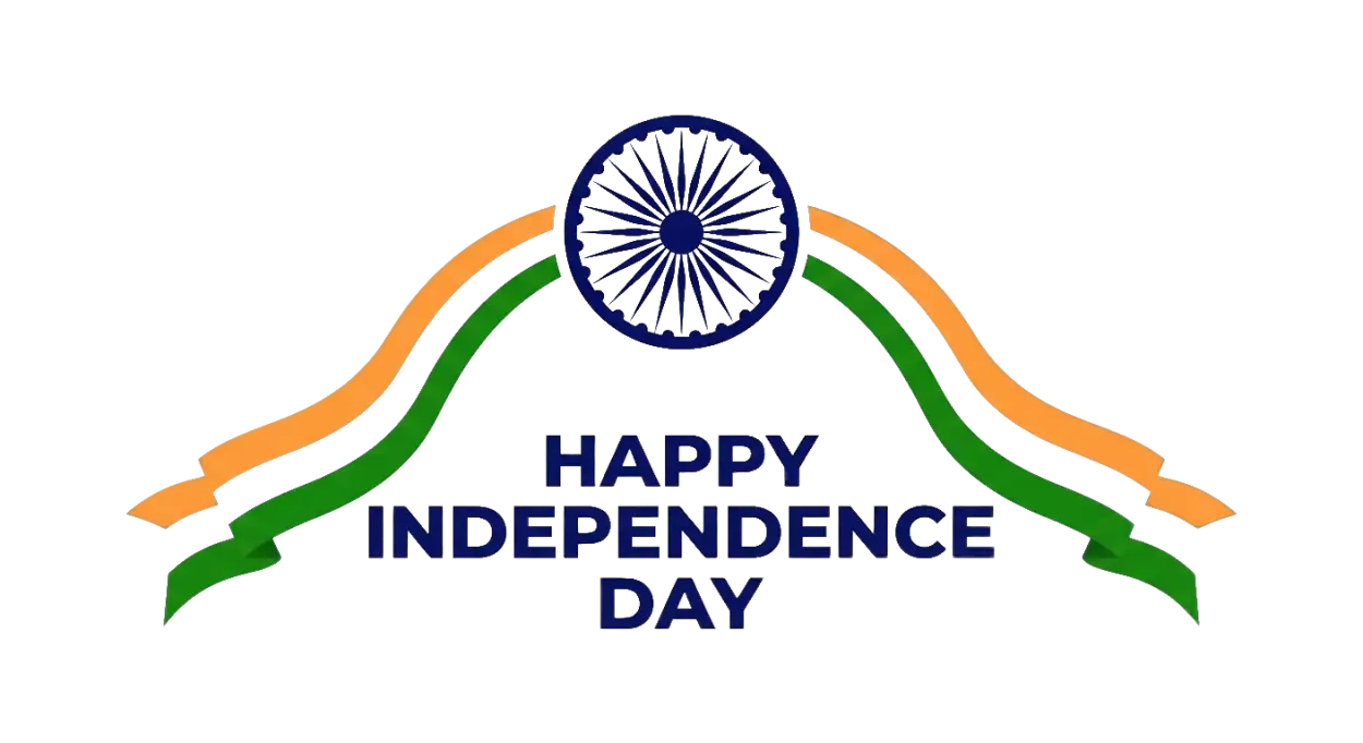 Free Download Indian Independence Day Png 2026 - High Quality Happy Independence Day Png 2026 Transparent PNG