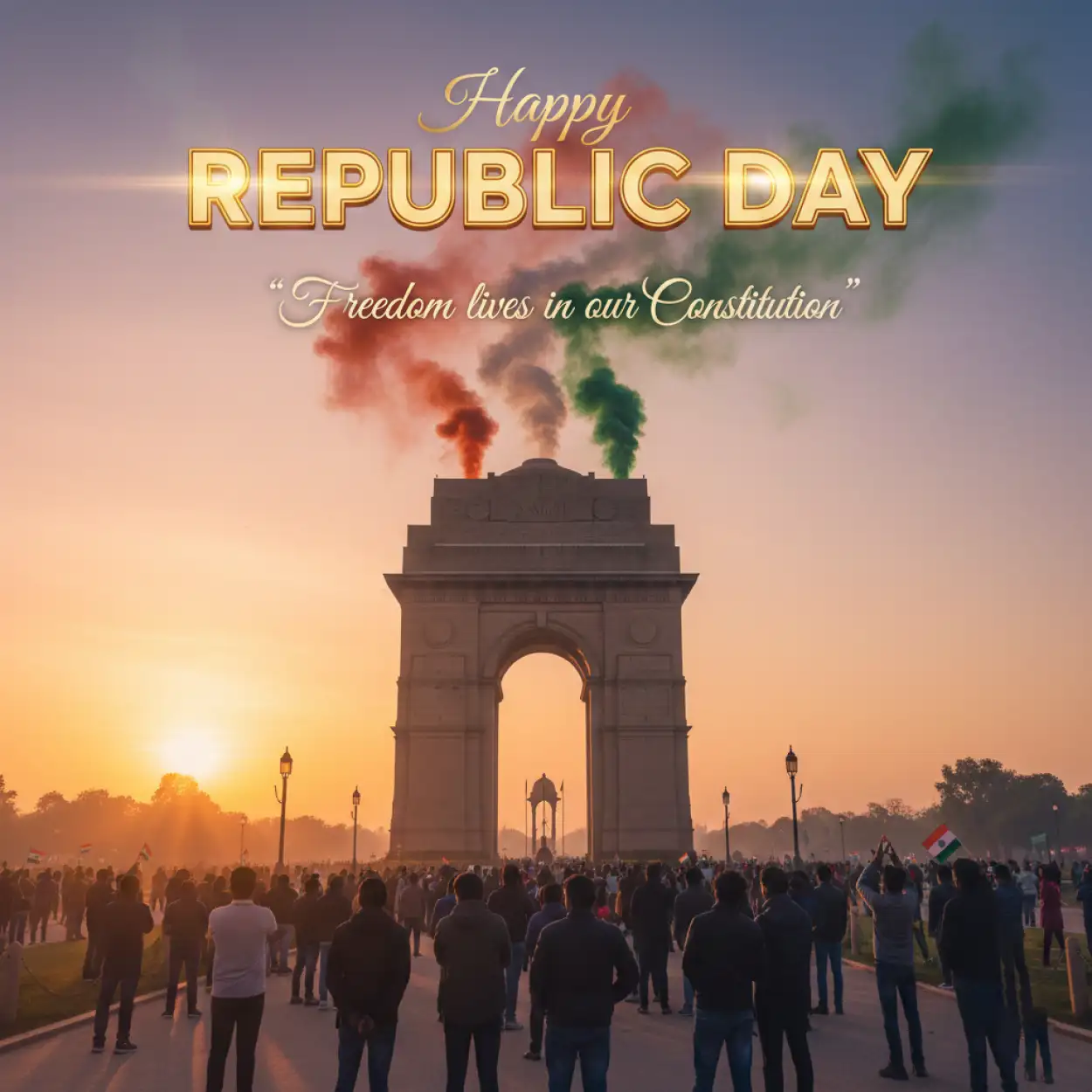 indian republic day india gate background