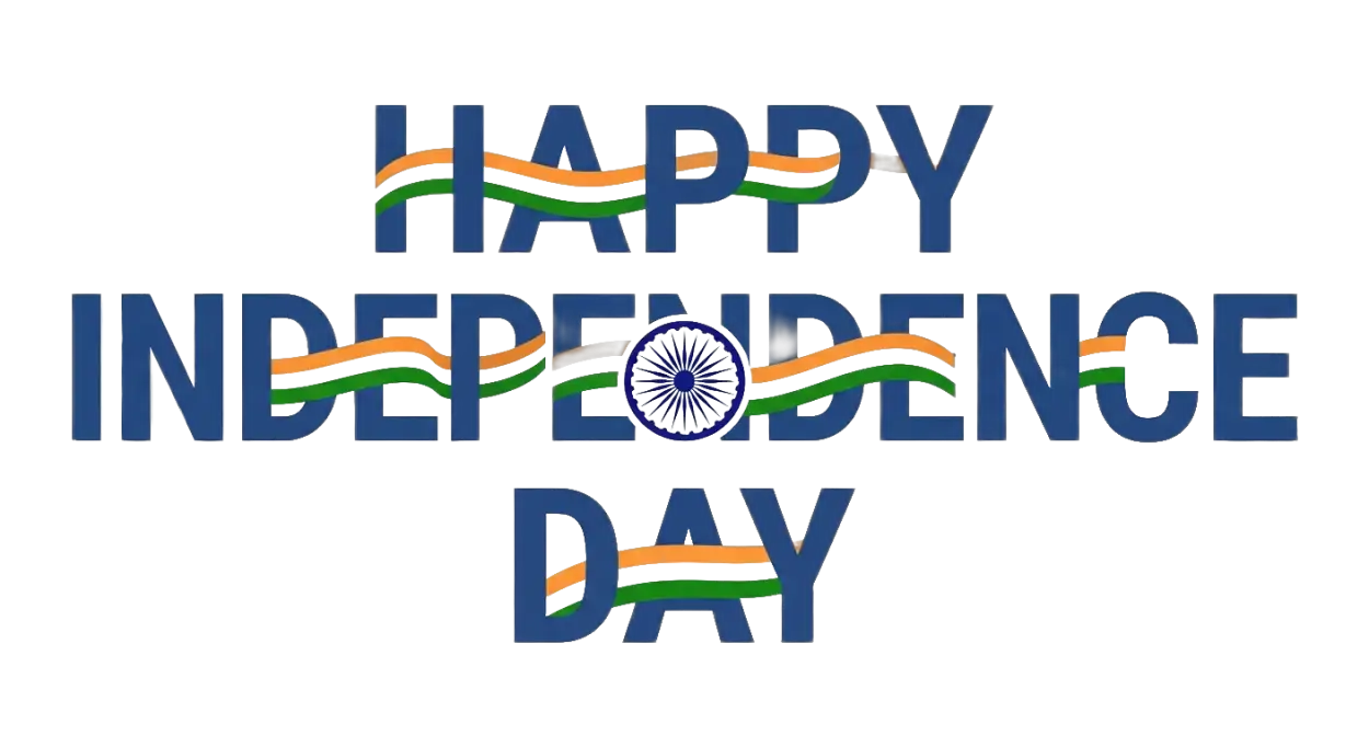 Free Download Indian Tricolor Transparent Png - High Quality Happy Independence Day Png 2026 Transparent PNG