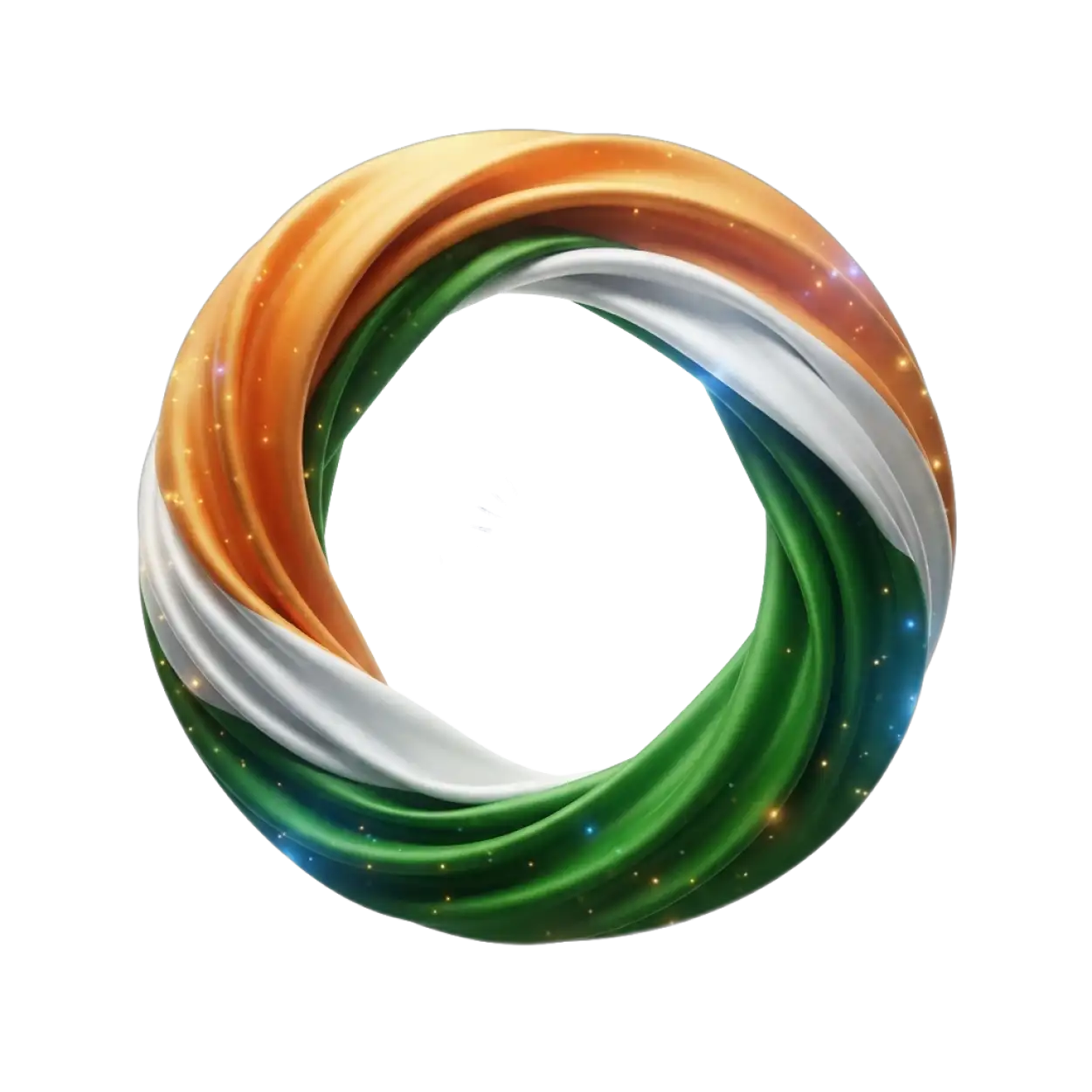 Free Download Indian Tricolor With Ashoka Chakra Png - High Quality Indian Flag Png Transparent PNG