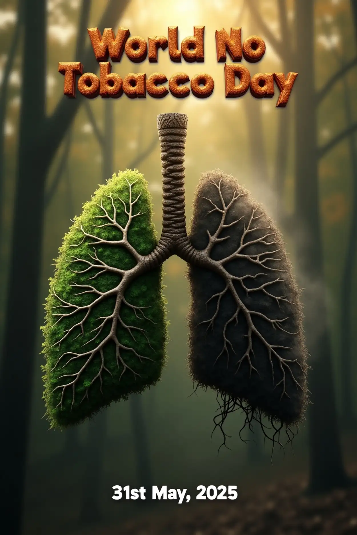 Free Download Indian World No Tobacco Day Poster Design - High Quality World No Tobacco Day Background