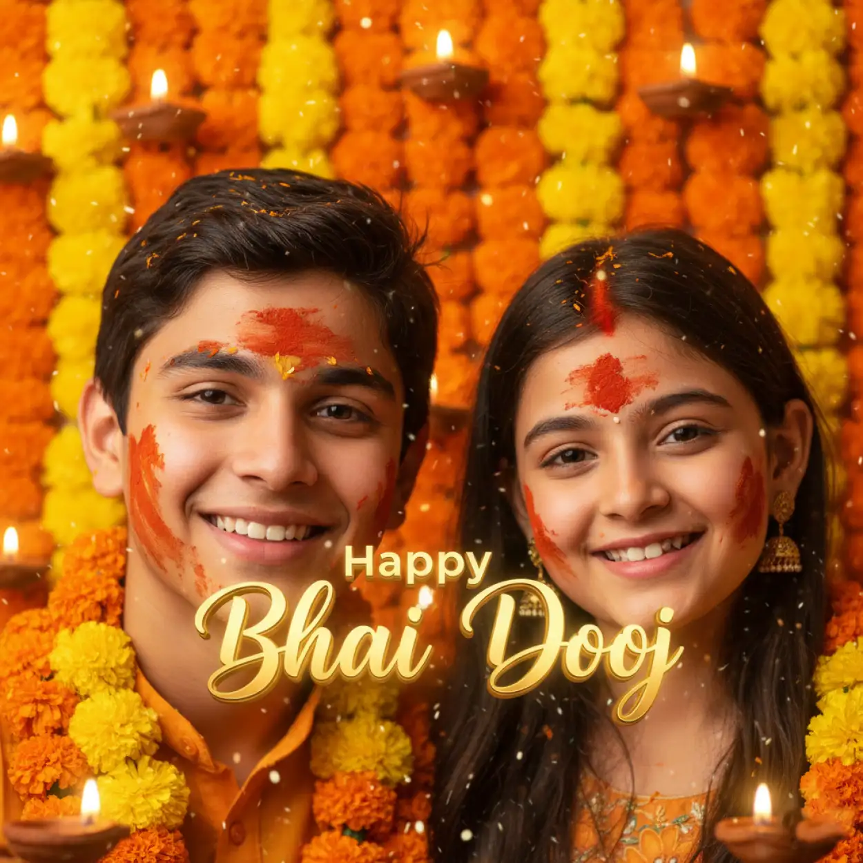 inspirational happy bhai dooj 2025 wishes for sibling bond
