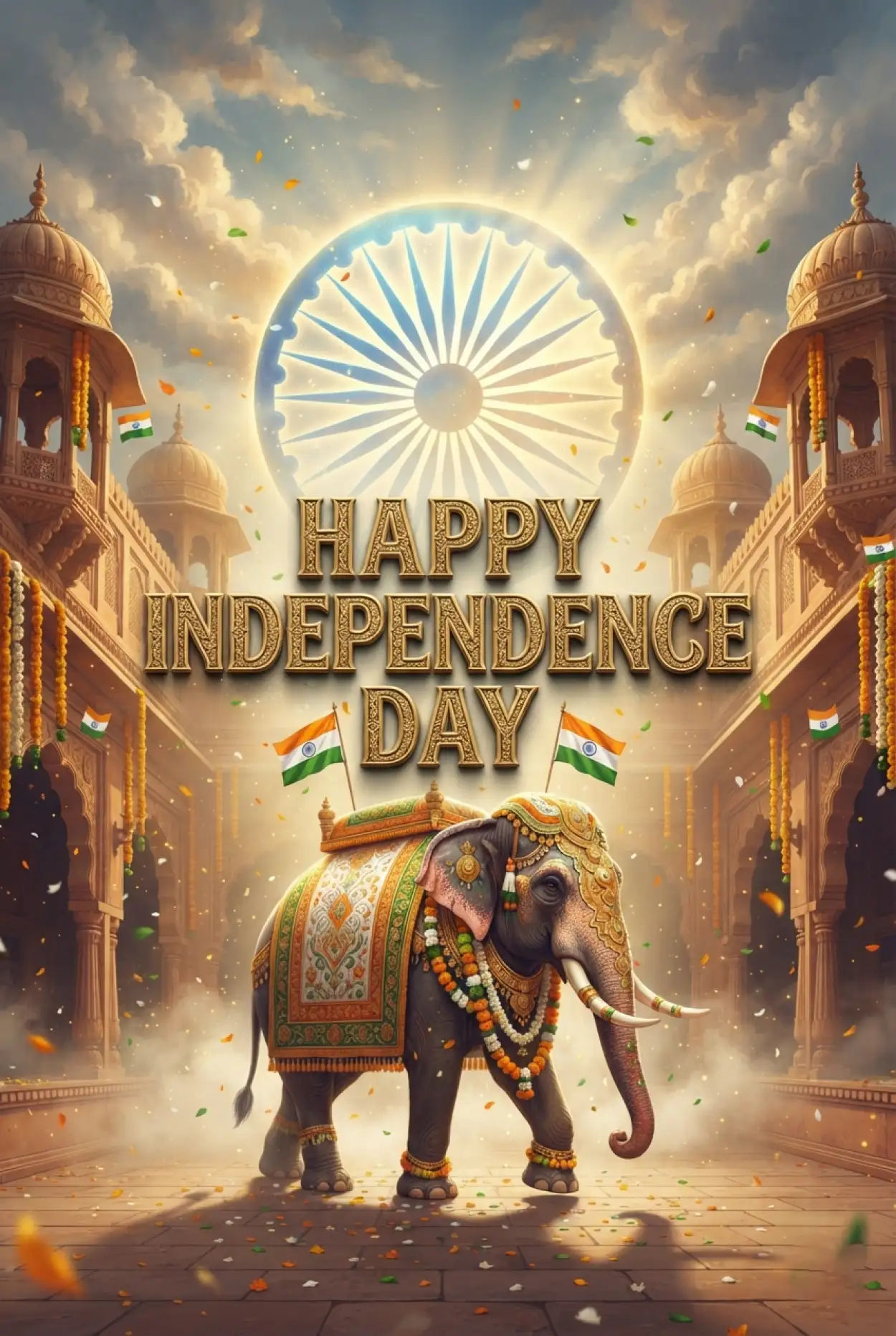 Free Download Inspirational Independence Day Wishes 2026 - High Quality Indian Independence Day Wishes 2026 Image
