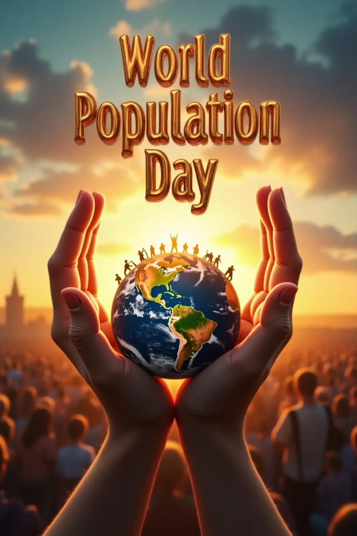 Instagram Post For World Population Day - Royalty Free World Population Day Image | Pngmagic Free Download Instagram Post For World Population Day - High Quality World Population Day Background