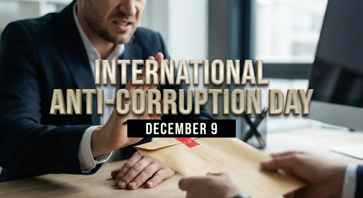 Free Download International Anti-Corruption Day Poster Design HD - High Quality International Anti Corruption Day Background