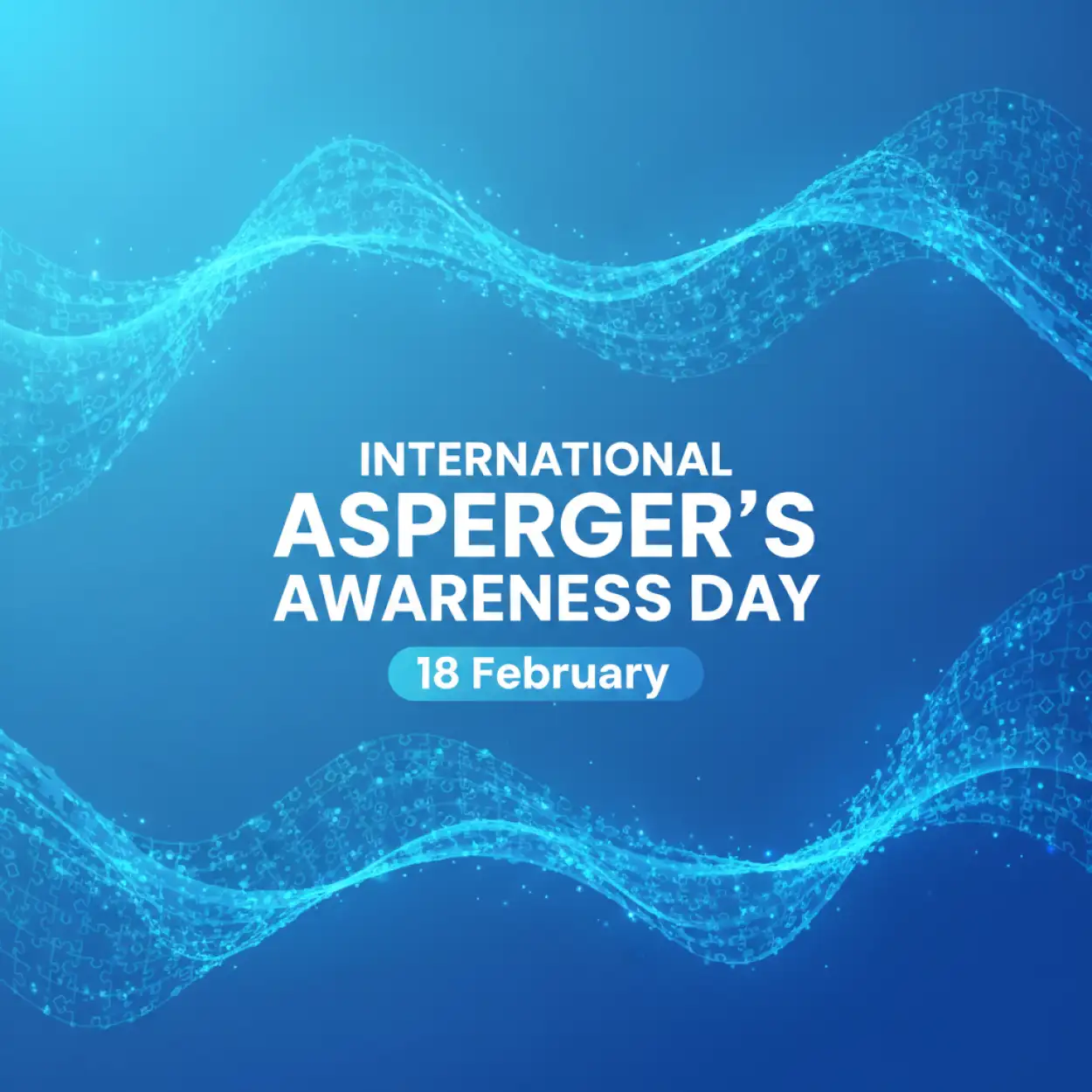 international aspergers awareness day banner design