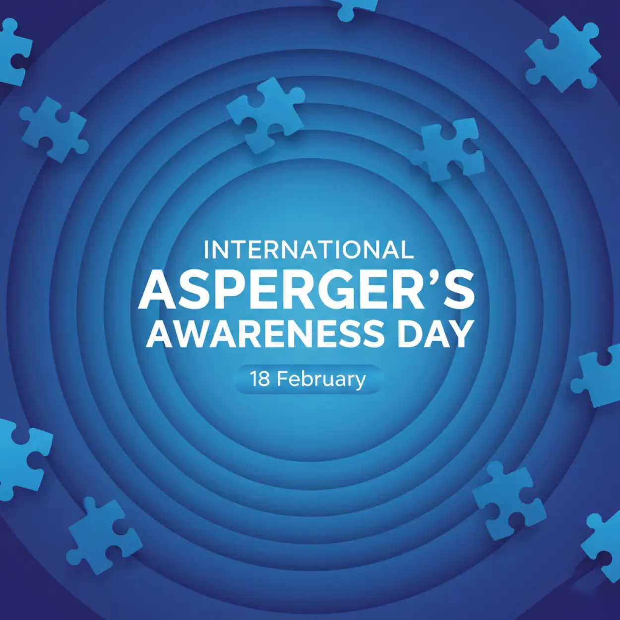 international aspergers awareness day creative flyer