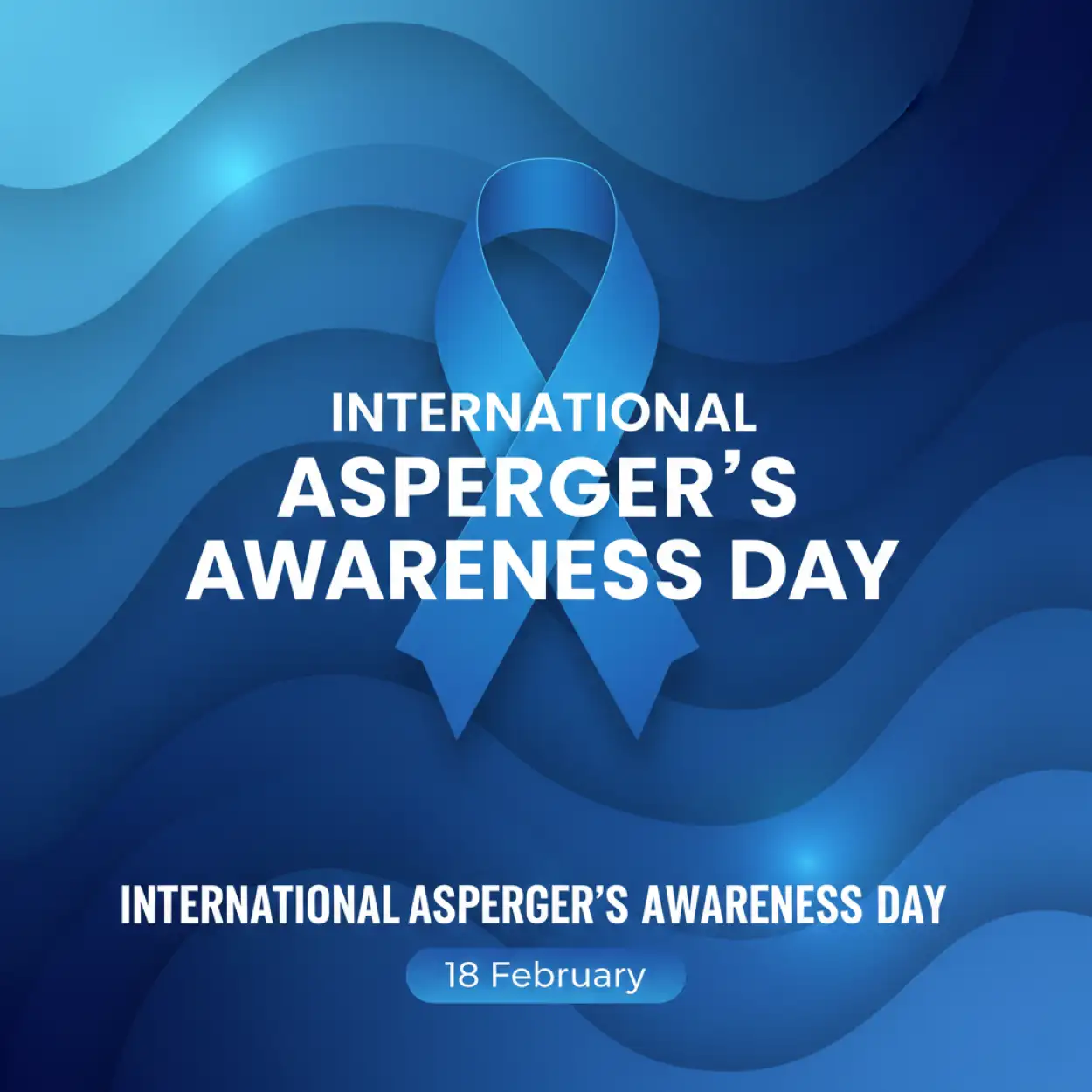 international aspergers awareness day creative social post template
