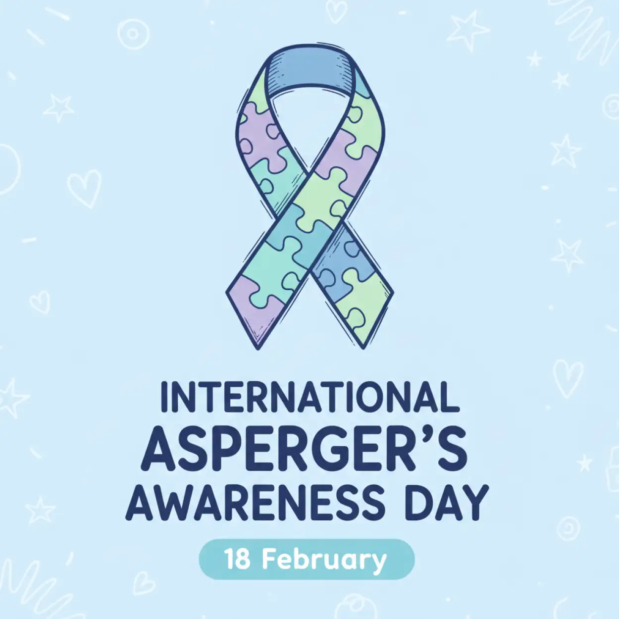 international aspergers awareness day drawing ideas